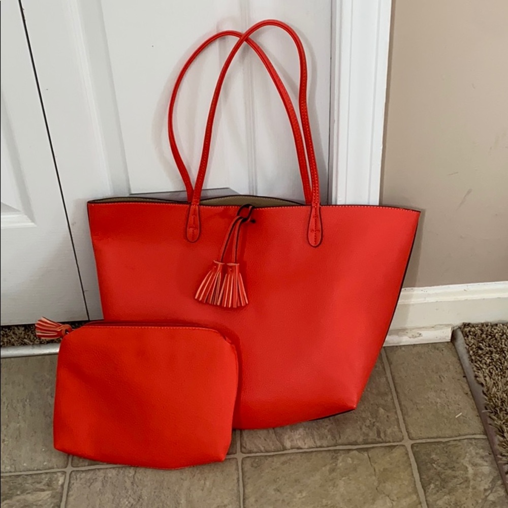 Coral tote bag - Picture 8 of 8